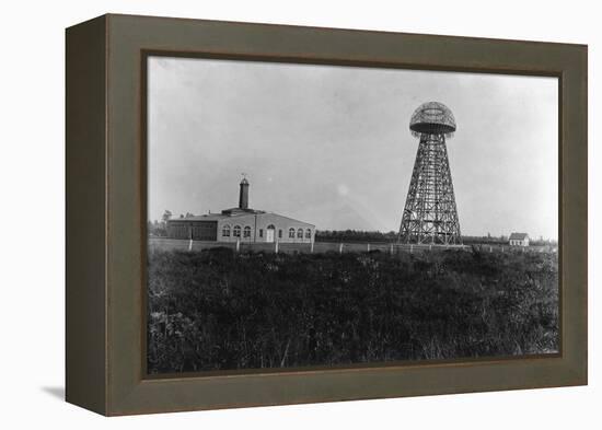 View of the Tesla Wireless Broadcasting Tower-null-Framed Premier Image Canvas