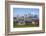 View of the The Old Royal Naval College and Canary Wharf, Taken from Greenwich Park, London-Charlie Harding-Framed Photographic Print