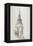 View of the Tower and Spire of St Martin Within Ludgate, City of London, 1840-null-Framed Premier Image Canvas