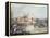 View of the Tower of London, Engraved by Daniel Havell-John Gendall-Framed Premier Image Canvas