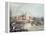 View of the Tower of London, Engraved by Daniel Havell-John Gendall-Framed Premier Image Canvas