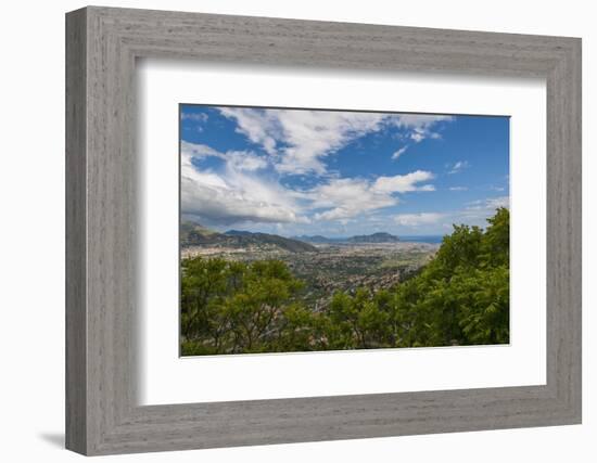 View of the Town from Altofonte-Guido Cozzi-Framed Photographic Print