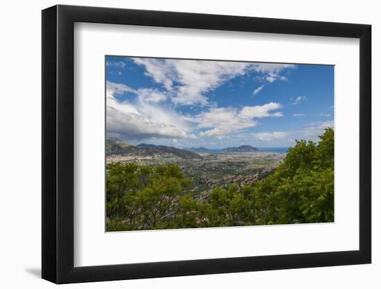 View of the Town from Altofonte-Guido Cozzi-Framed Photographic Print