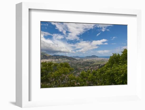 View of the Town from Altofonte-Guido Cozzi-Framed Photographic Print