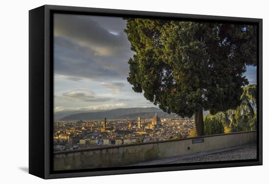 View of the Town from San Miniato Al Monte-Guido Cozzi-Framed Premier Image Canvas