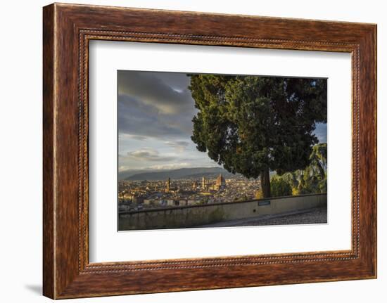 View of the Town from San Miniato Al Monte-Guido Cozzi-Framed Photographic Print