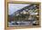 View of the Town of Amalfi from the Sea, Amalfi Coast, Campania, Italy-Natalie Tepper-Framed Stretched Canvas