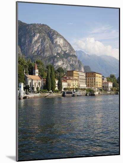 View of the Town of Cadenabbia from Ferry, Lake Como, Lombardy, Italian Lakes, Italy, Europe-Frank Fell-Mounted Photographic Print