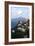 View of the Town of Vico Equense and Mount Vesuvius in the Background, Near Sorrento, Italy-Natalie Tepper-Framed Photo