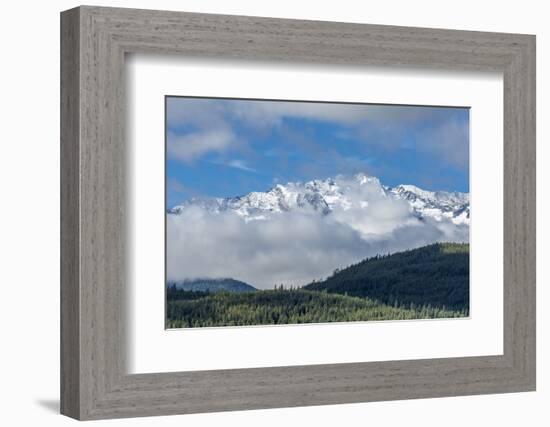 View of The Tsilxwm (Tantalus Mountain Range), British Columbia, Canada, North America-Frank Fell-Framed Photographic Print