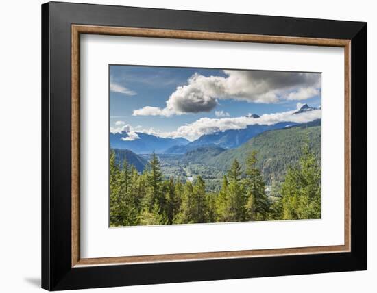 View of The Tsilxwm (Tantalus Mountain Range), British Columbia, Canada, North America-Frank Fell-Framed Photographic Print