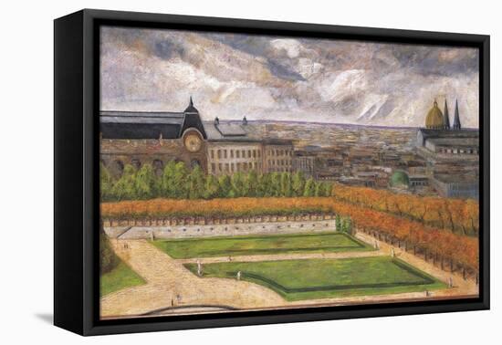 View of the Tuileries, 1995-Pedro Diego Alvarado-Framed Premier Image Canvas