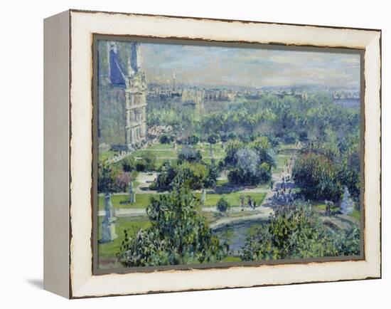 View of the Tuileries Gardens, Paris, 1876-Claude Monet-Framed Premier Image Canvas