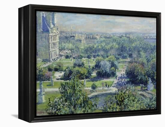 View of the Tuileries Gardens, Paris, 1876-Claude Monet-Framed Premier Image Canvas