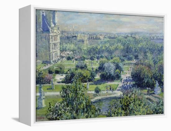 View of the Tuileries Gardens, Paris, 1876-Claude Monet-Framed Premier Image Canvas