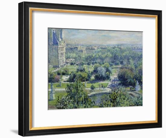 View of the Tuileries Gardens, Paris, 1876-Claude Monet-Framed Giclee Print