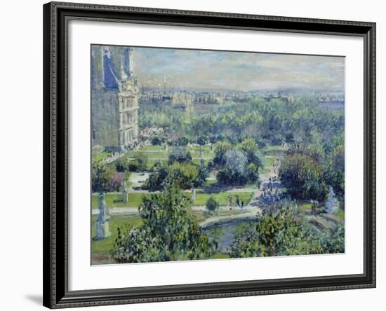 View of the Tuileries Gardens, Paris, 1876-Claude Monet-Framed Giclee Print