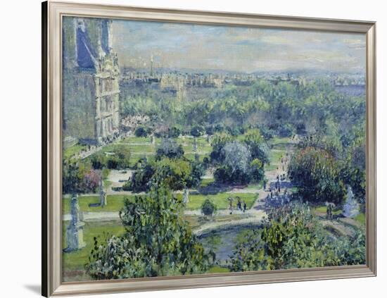 View of the Tuileries Gardens, Paris, 1876-Claude Monet-Framed Giclee Print