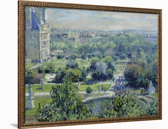 View of the Tuileries Gardens, Paris, 1876-Claude Monet-Framed Giclee Print