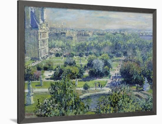 View of the Tuileries Gardens, Paris, 1876-Claude Monet-Framed Giclee Print