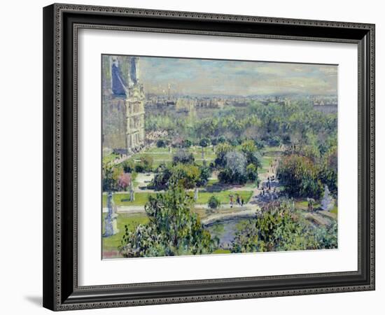 View of the Tuileries Gardens, Paris, 1876-Claude Monet-Framed Giclee Print