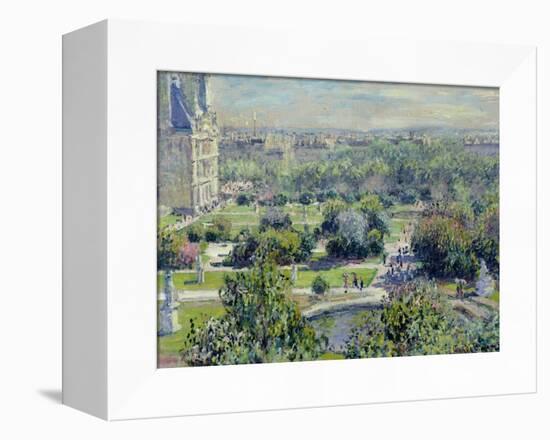 View of the Tuileries Gardens, Paris, 1876-Claude Monet-Framed Premier Image Canvas
