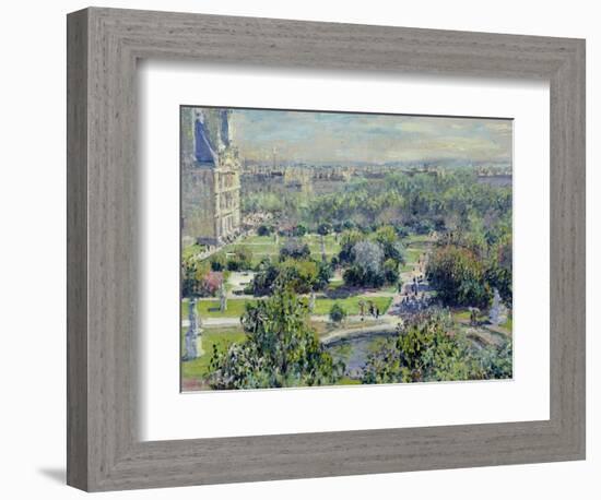 View of the Tuileries Gardens, Paris, 1876-Claude Monet-Framed Giclee Print