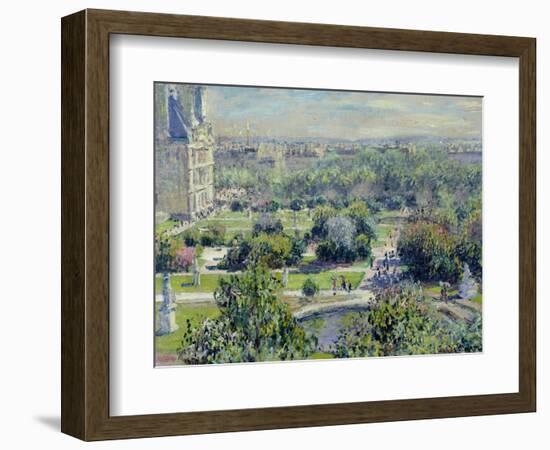 View of the Tuileries Gardens, Paris, 1876-Claude Monet-Framed Giclee Print