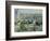 View of the Tuileries Gardens, Paris, 1876-Claude Monet-Framed Giclee Print