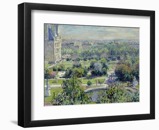 View of the Tuileries Gardens, Paris, 1876-Claude Monet-Framed Giclee Print