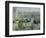 View of the Tuileries Gardens, Paris, 1876-Claude Monet-Framed Giclee Print