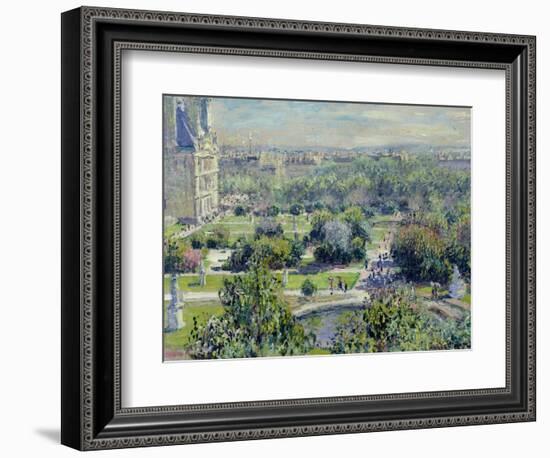 View of the Tuileries Gardens, Paris, 1876-Claude Monet-Framed Giclee Print