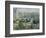 View of the Tuileries-Claude Monet-Framed Giclee Print