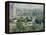 View of the Tuileries-Claude Monet-Framed Premier Image Canvas