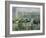 View of the Tuileries-Claude Monet-Framed Giclee Print