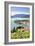 View of the typical village of Gravedona surrounded by Lake Como and gardens, Italian Lakes, Italy-Roberto Moiola-Framed Photographic Print