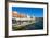 View of the Venetian Port of Chania, Crete, Greek Islands, Greece, Europe-Michael Runkel-Framed Photographic Print