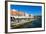 View of the Venetian Port of Chania, Crete, Greek Islands, Greece, Europe-Michael Runkel-Framed Photographic Print