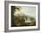 View of the Villa of Marcenas and Falls of Anio-Julius Caesar Ibbetson-Framed Giclee Print