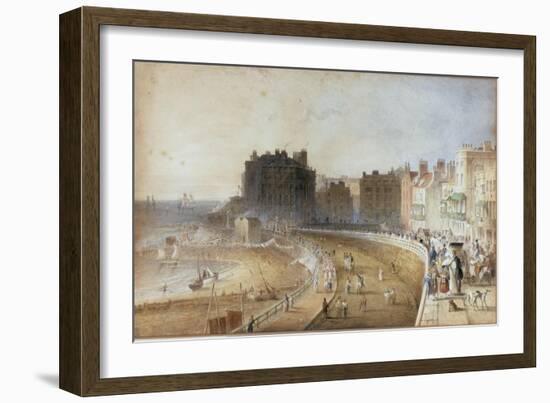 View of the Waterfront at Brighton-George Sidney Shepherd-Framed Giclee Print