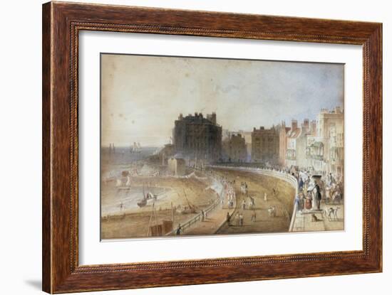 View of the Waterfront at Brighton-George Sidney Shepherd-Framed Giclee Print