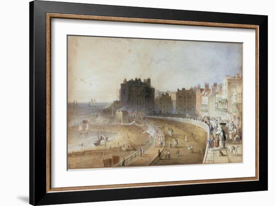 View of the Waterfront at Brighton-George Sidney Shepherd-Framed Giclee Print