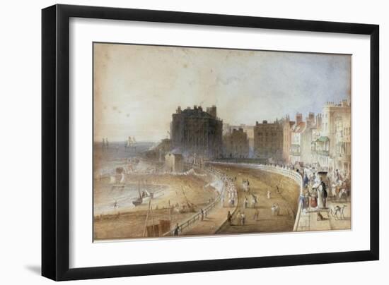 View of the Waterfront at Brighton-George Sidney Shepherd-Framed Giclee Print