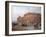 View of the Winter Palace in Saint Petersburg in 1843 by Vasily Sodovnikof-null-Framed Photographic Print