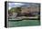 View of ther Grand Hotel Tremezzo  from Lake Como, Lombardy, Italy-George Oze-Framed Premier Image Canvas