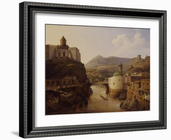 View of Tiflis, 1839-Nikanor Grigoryevich Chernetsov-Framed Giclee Print