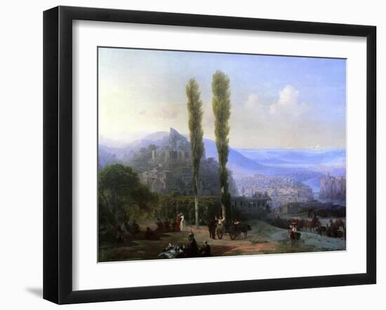 View of Tiflis, 1869-Ivan Konstantinovich Aivazovsky-Framed Giclee Print