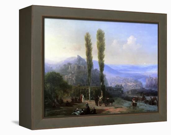 View of Tiflis, 1869-Ivan Konstantinovich Aivazovsky-Framed Premier Image Canvas