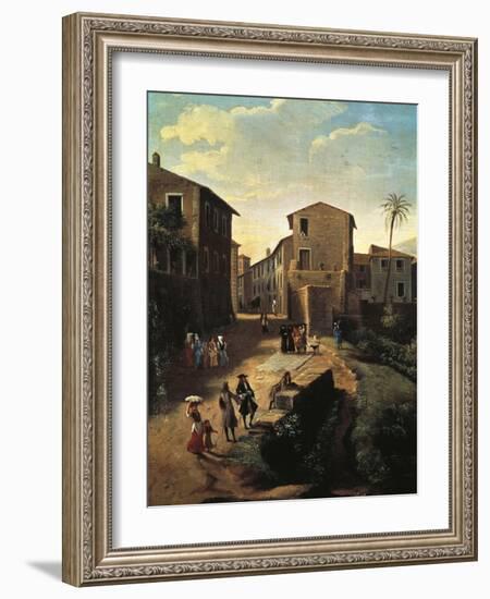 View of Tivoli-Gaspar van Wittel-Framed Giclee Print