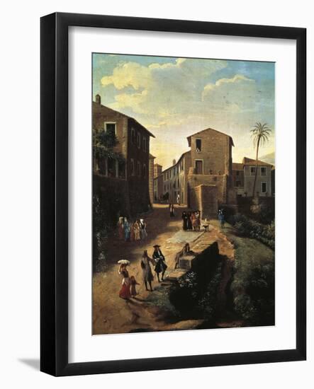 View of Tivoli-Gaspar van Wittel-Framed Giclee Print